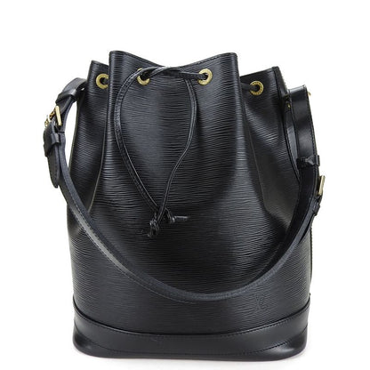 Louis Vuitton Shoulder Bag Noe M59002 Epi Leather Noir Black Gold Hardware