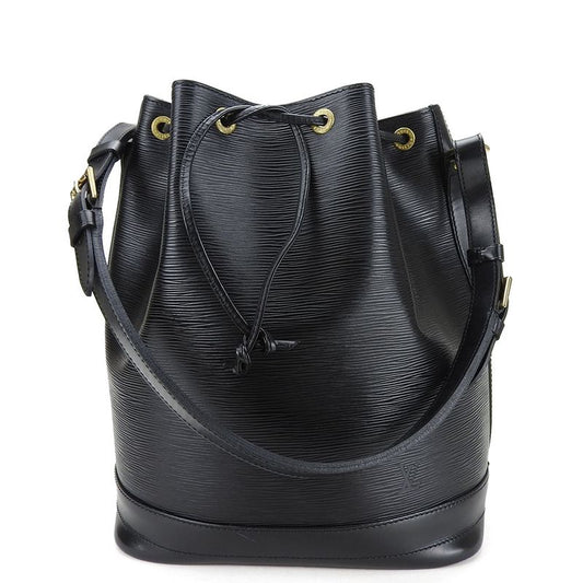 Louis Vuitton Shoulder Bag Noe M59002 Epi Leather Noir Black Gold Hardware