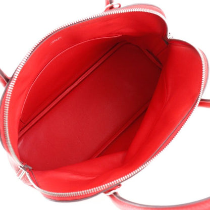 Hermes Bolide 31 Taurillon Clemence Rouge Coup Red/silver Hardware D Ladies