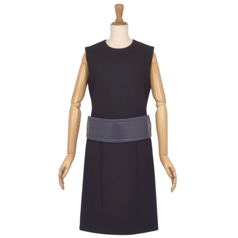 Celine Dress Phoebe Period Sleeveless Leather Belle