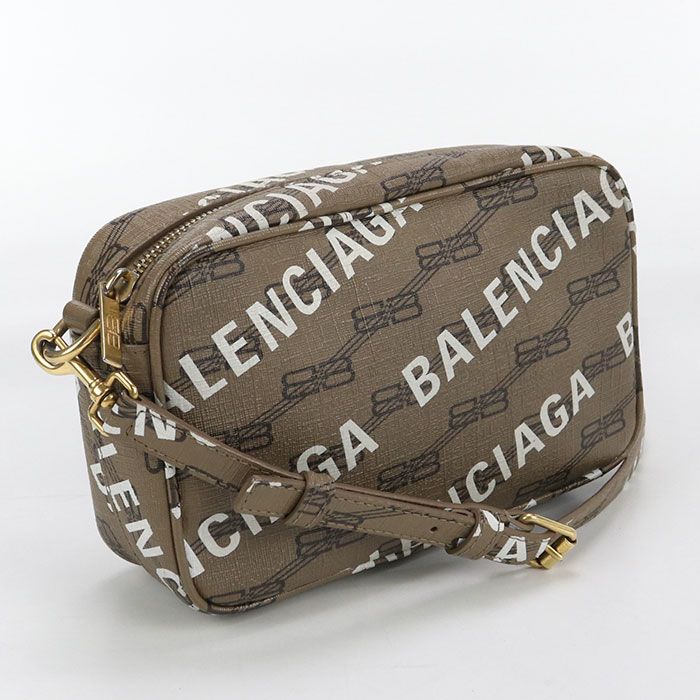 Balenciaga Bbmonogram 702701 210ha 2769 Crossbody Shoulder Bag PVC Ladies