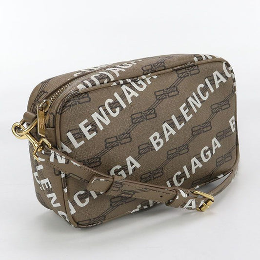 Balenciaga Bbmonogram 702701 210ha 2769 Crossbody Shoulder Bag PVC Ladies