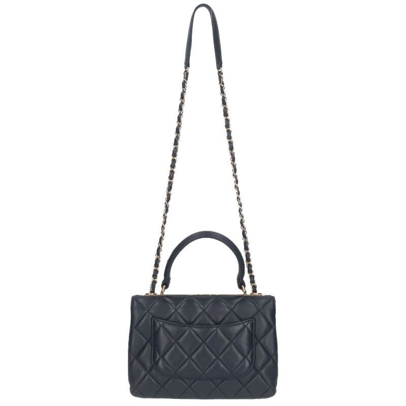 Chanel A92236 Trendy CC Top Handle Lambskin Chain Shoulder Bag Women