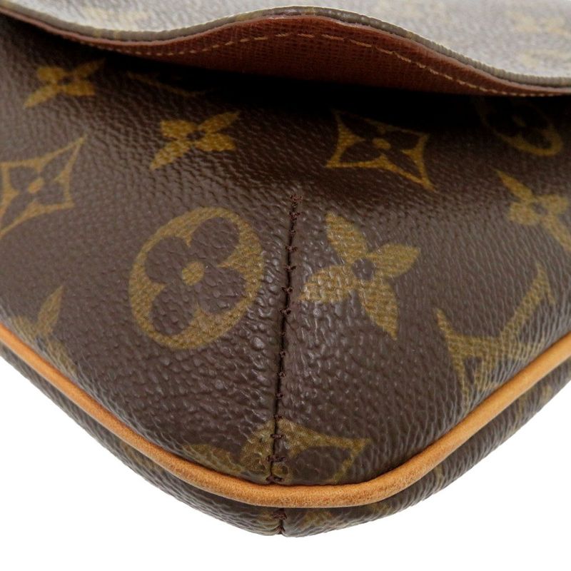 Louis Vuitton Musette Salsa Short Strap Monogram M51258 Brown Shoulder Bag LV