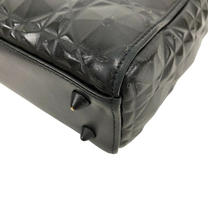 Christian DIOR Diamond Cannage 2WAY Shoulder Bag Handbag Bag Cabasn Brand Black