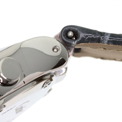 Cartier W1020012 Chronoscaf SM Wristwatch SS Leather Ladies