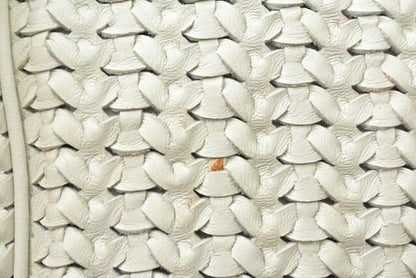 Christian Dior Tote Bag A4 Christian Dior Bag Lady Dior Intrecciato White Silver