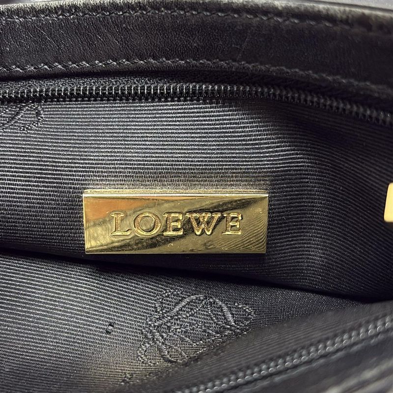 Loewe Shoulder Bag - Black Mini Bag Leather