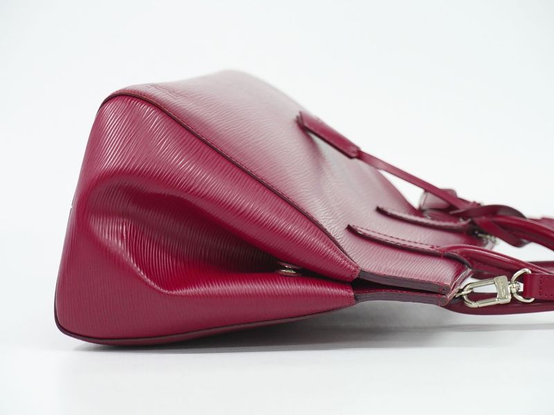 Authentic Louis Vuitton LV Marly MM Epi Leather 2WAY Shoulder Bag Handbag