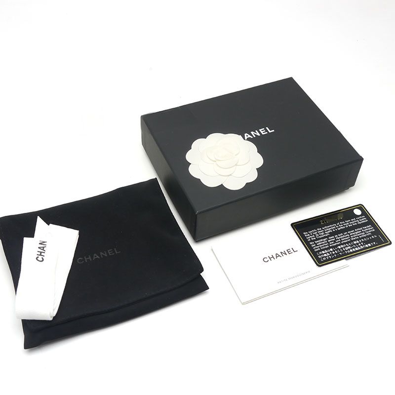 Chanel Camellia Small Flap Wallet Trifold Wallet A83570