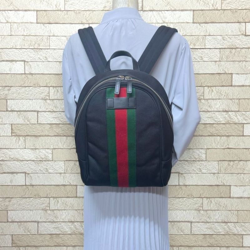 Gucci Sherry Backpack Daypack Canvas 630917 Ladies Gucci  Gucci