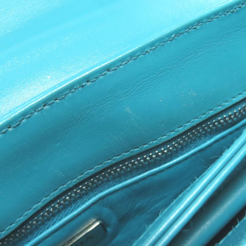 Prada Chain Shoulder Bag Leather Women