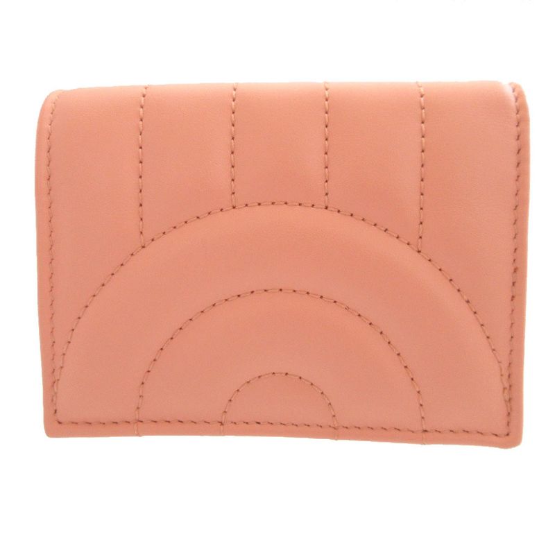 Gucci GG Marmont 466492 Leather Pink Bifold Wallet 0544 Gucci