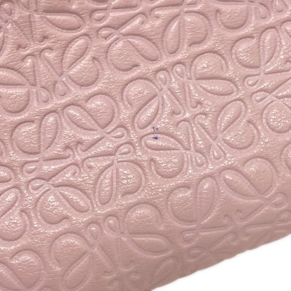 Loewe Tote Bag T Shopper Bag/repeat Light Pink Leather