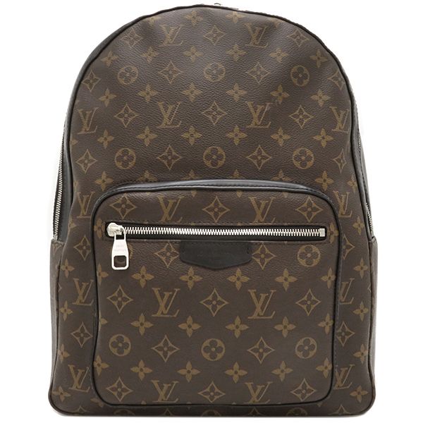 Louis Vuitton Backpack Daypack Josh Monogram Macassar Monogram X Black Silver