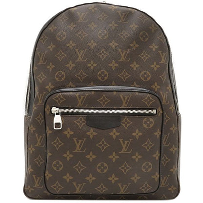 Louis Vuitton Backpack Daypack Josh Monogram Macassar Monogram X Black Silver