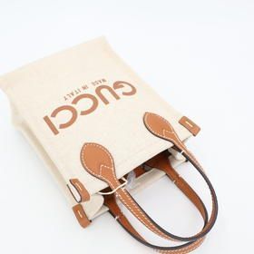 Gucci Canvas Super Mini Shoulder Bag