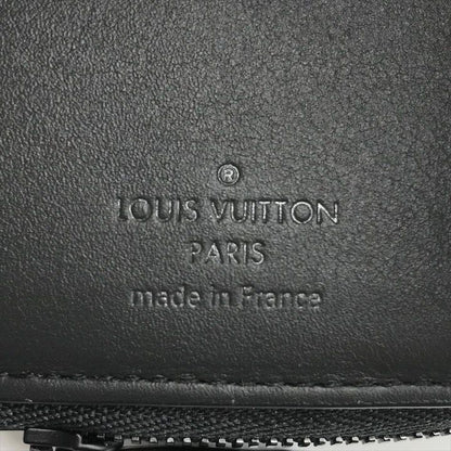 Louis Vuitton Monogram Wallet Taurillon Portofoy Pilot Black