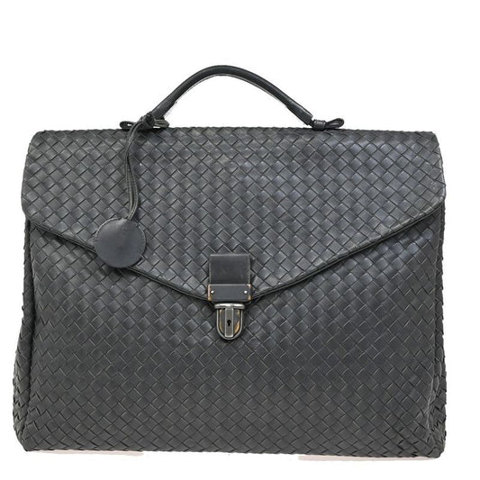 Bottega Veneta Handbag Business Bag Intrecciato Gray 31ka816