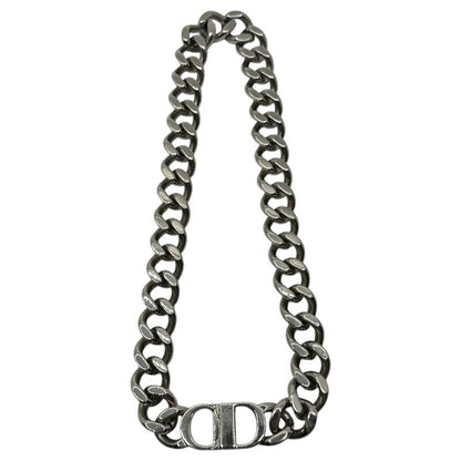 Christian Dior CD Icon Chain Link Necklace Icon Chain Link Necklace Silver