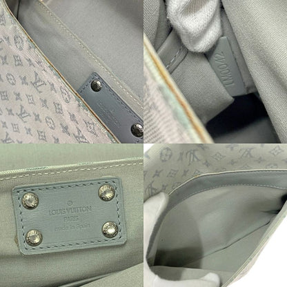 Louis Vuitton M92279 Monogram Mini Canvas Leather Contre de Fe Musette Grey