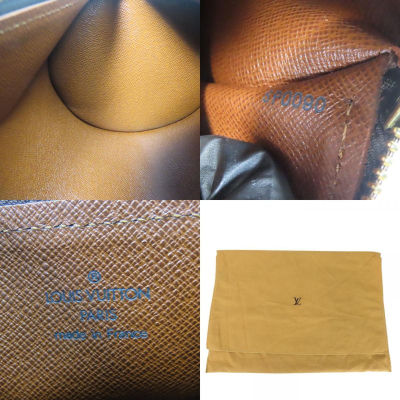 Louis Vuitton Handbag Papillon 26 M51366 Monogram Brown Old Shape Cylindrical