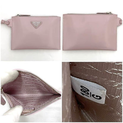 Prada Handbag Pink Lame 1 Bg417