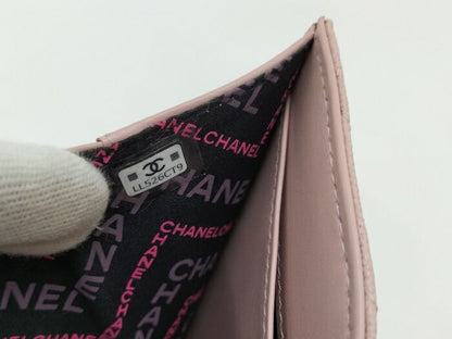 Chanel Small Wallet Ap4319 Pink Caviar