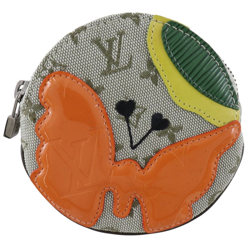 Louis Vuitton Contre Du Fe Portmonnais Long M92271 Monogram Mini Canvas Khaki