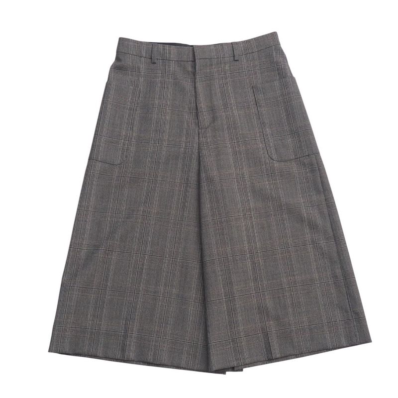 Celine Pants Size 40 Wide Cropped Pants Checked Made In Italy 20251021 Ra6407