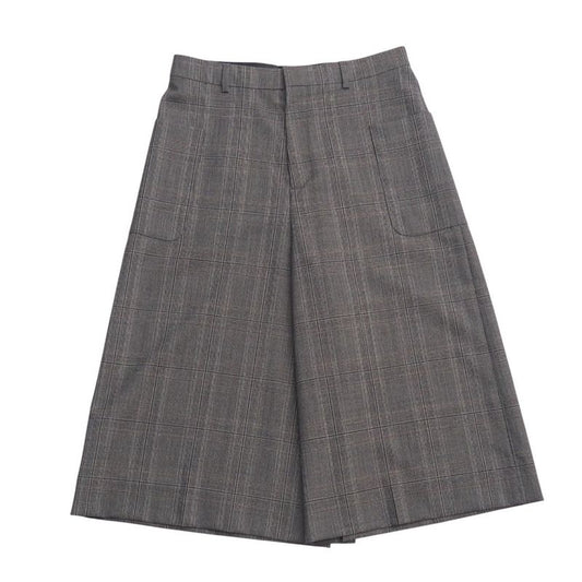 Celine Pants Size 40 Wide Cropped Pants Checked Made In Italy 20251021 Ra6407