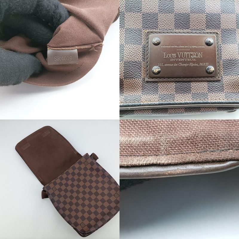 Louis Vuitton Brooklyn PM Ebène Damier Canvas N51210 Sr4109