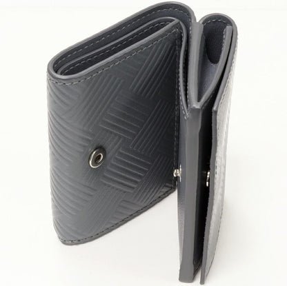 Bottega Veneta Tiny Compact Wallet With Coin Purse Calf Gray 667036 V0SQ 11242