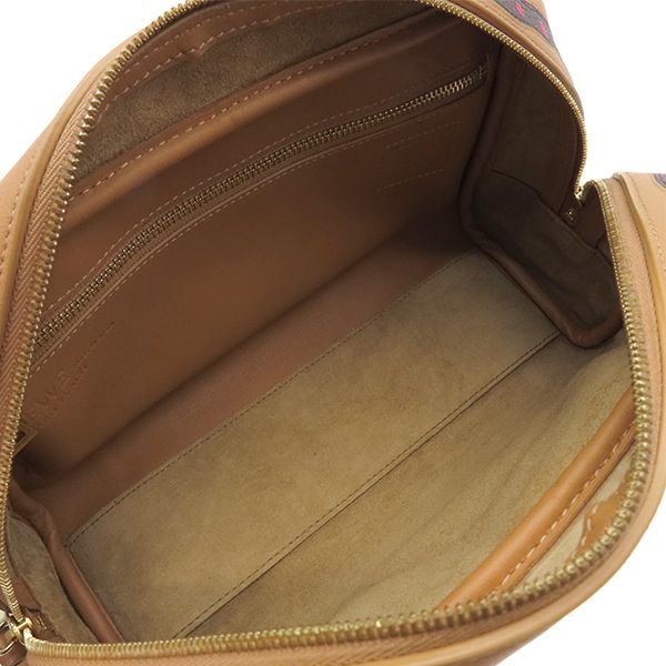 Loewe 2way Bag Octopus Amazona 23 Leather Warm Desert Gold Hardware Brown