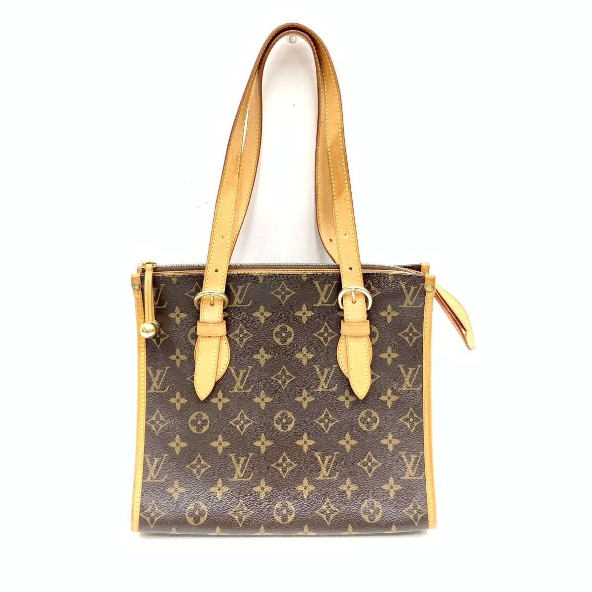 Louis Vuitton Monogram Popincourt Eau Shoulder Bag M40007 Brown
