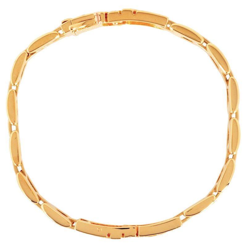 Cartier Maillon Panthère Bracelet 18K Yellow Gold 354g 3 Rows Yellow Gold With