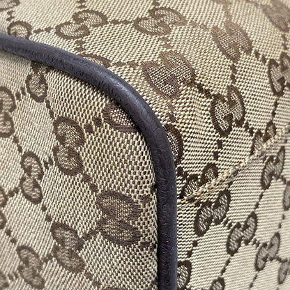 Gucci Boston Bag GG Patternsherry (web) 153240 Dark Brown X Beige X Multi Main