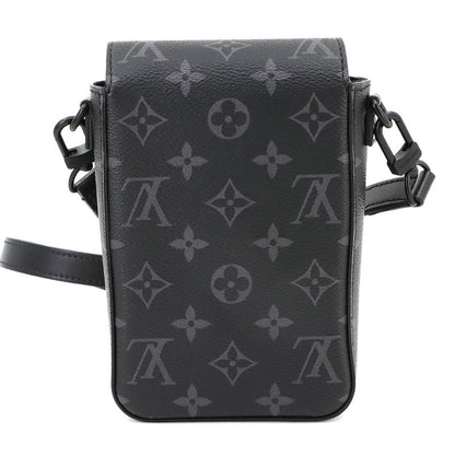 Louis Vuitton Monogram Eclipse S-lock Vertical Wearable Wallet Shoulder 90297978