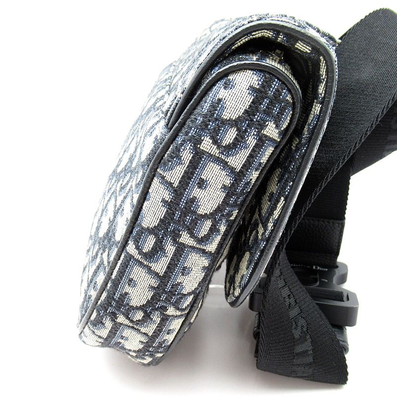 Dior Oblique Trotter Saddlebag Body Bag 1adpo093yky_h28e Canvas Women Shoulder