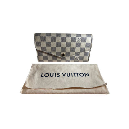 Louis Vuitton Damier Azure Portefeuille Sarah Long Wallet N63208