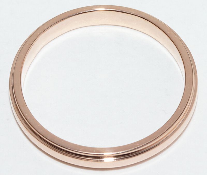 Cartier Ring 18K Pink Gold D'amour Wedding Ring Width 25mm (010in) B40937