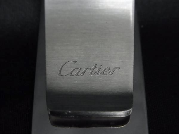 Cartier 2C Money Clip Men's Silver Fs2583