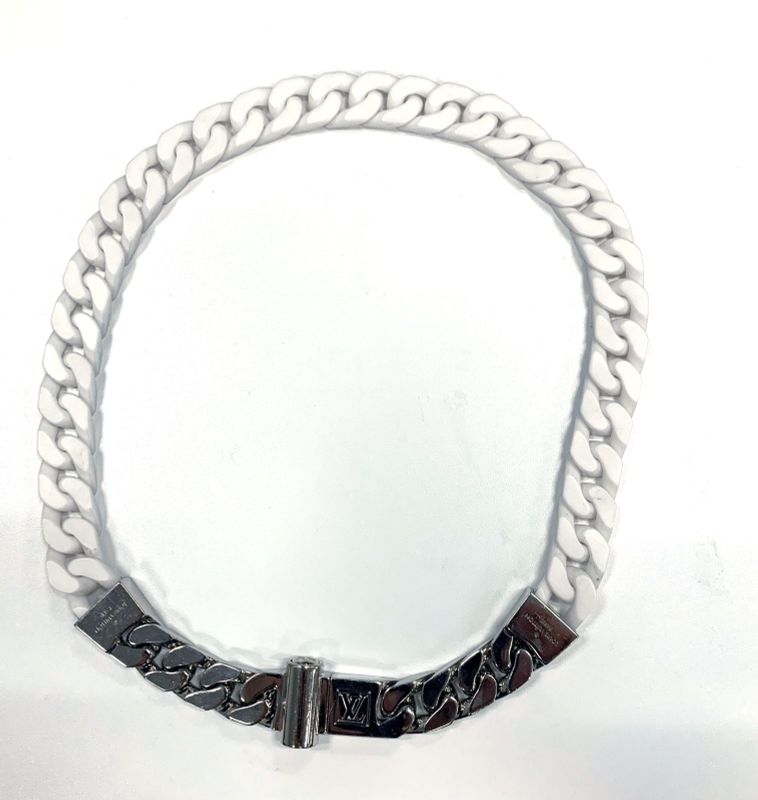 Louis Vuitton Virgil Period Collier Chain Links Necklace: X0514