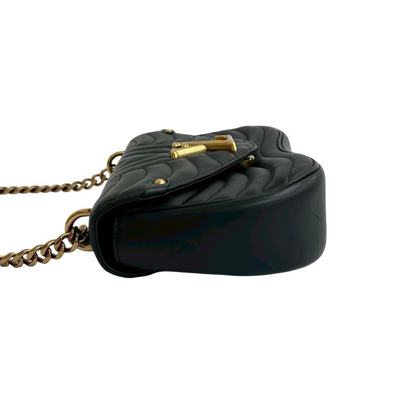 Louis Vuitton New Wave Leather 2-Way Chain Shoulder Bag Handbag