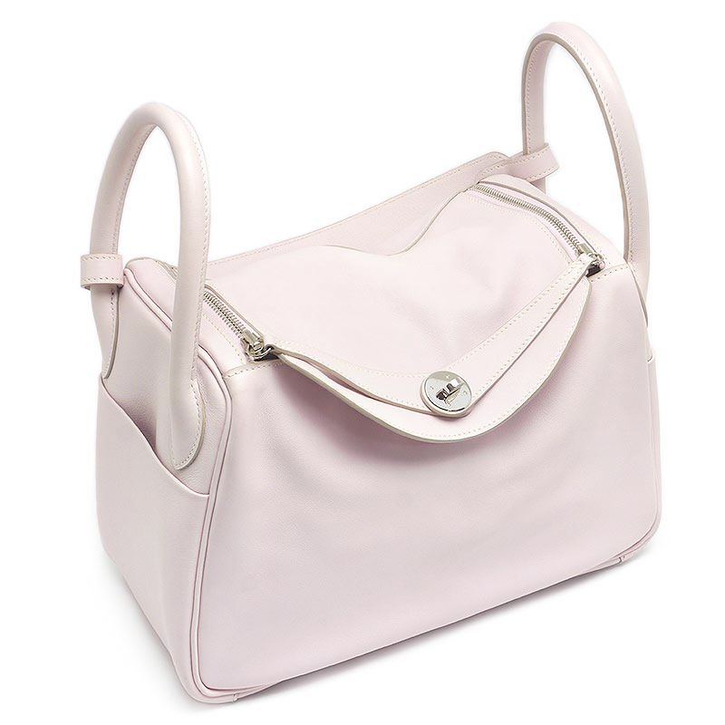 Hermes Lindy 30 2WAY Shoulder Bag Light Pink □k・2007