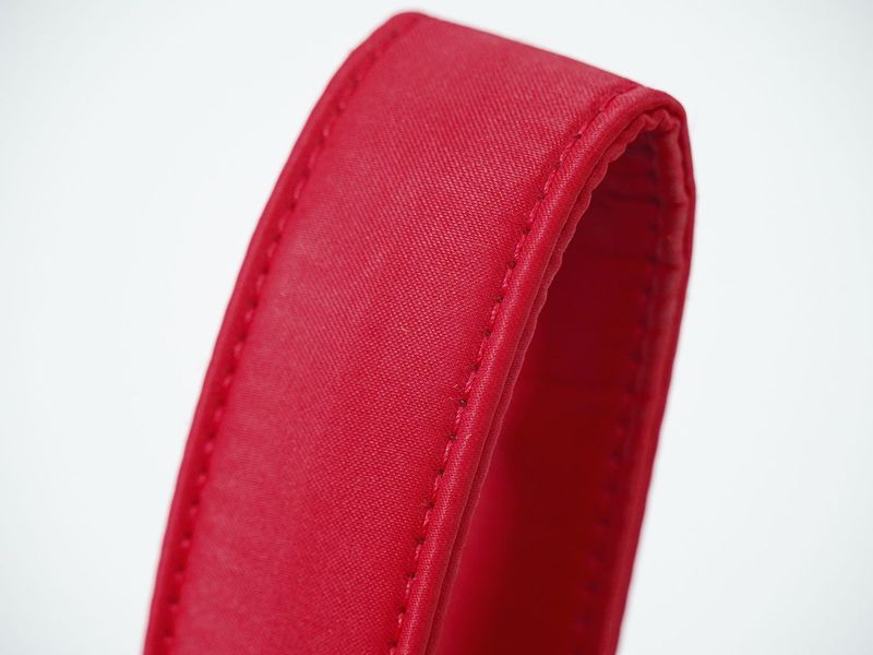 Authentic Yves Saint Laurent YVES Saint Laurent YSL Nylon Handbag Red Bag