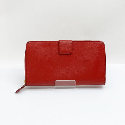 Prada Long Wallet Leather Women's 1ml029 Red