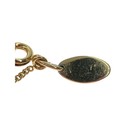 Chanel Mini Nico Mark Necklace Gold