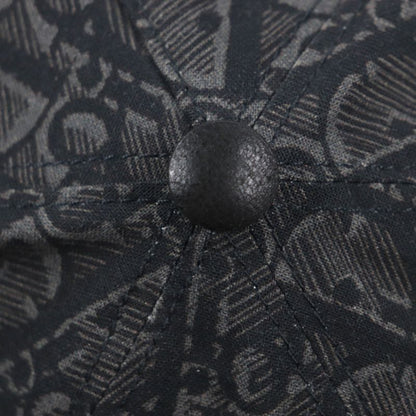 DIOR Homme 933c902h4835 Oblique Leather Use Hat Baseball Cap Dark Gray L Made