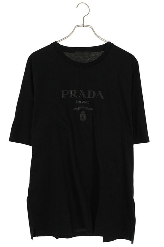 Prada Ujn815 Rubber Logo T-shirt Men's XXL